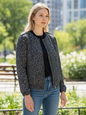 🌻 Banana Republic Full Zip Blazer Jacket #546